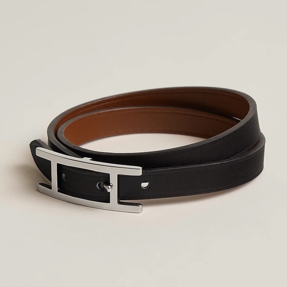 Hermes Jewelry - Hermes behapi double tour bracelet